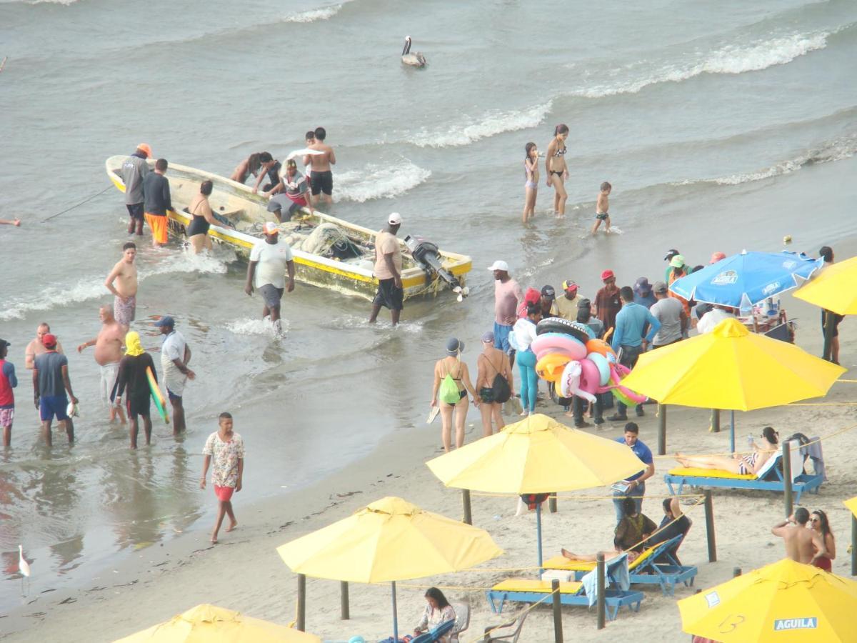 Apartamento , Vista A La Ciudad Antigua Y Playa Cartagena エクステリア 写真